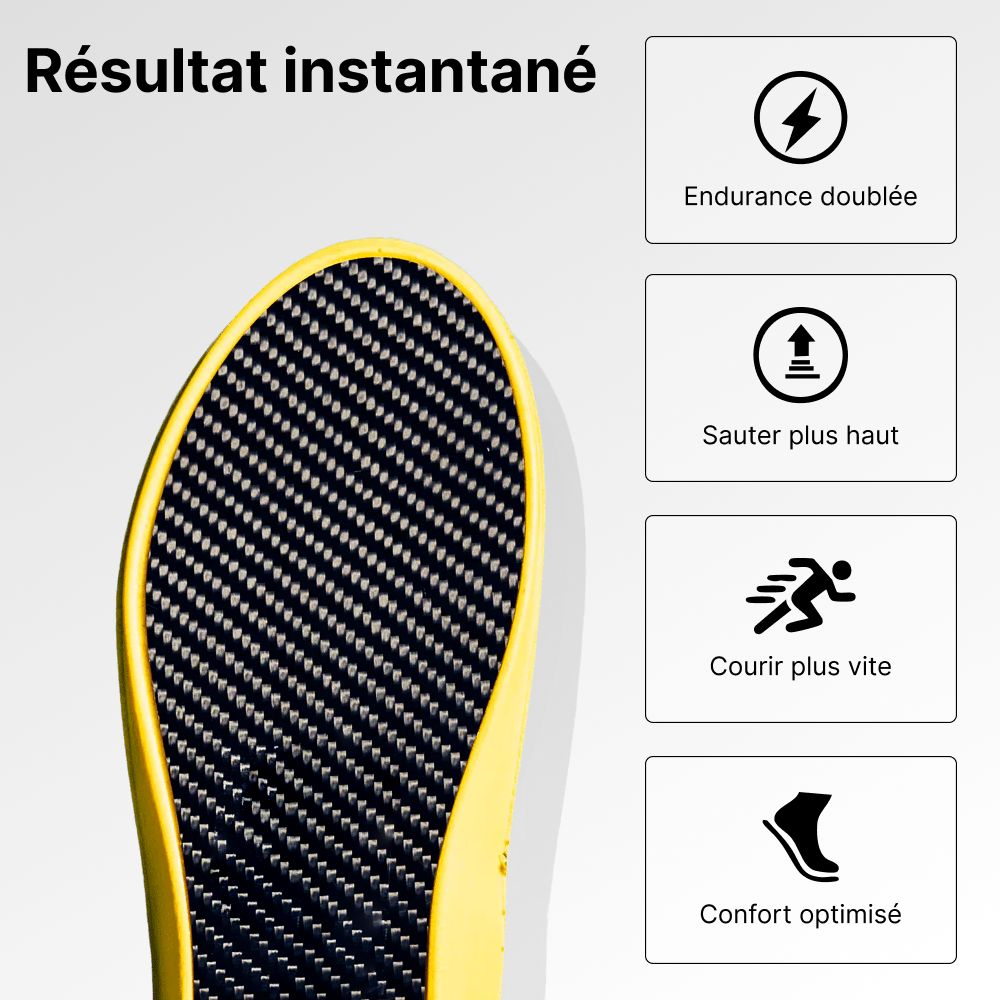 Semelle Carbone - PROPULS CarbX™